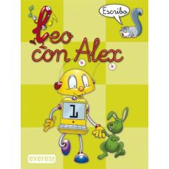 (04).Leo Con Alex 1.Escritura (Pauta).Verde, Ed. PARANINFO EVEREST