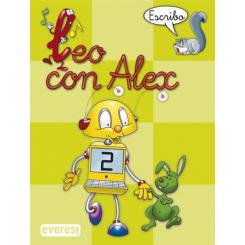 (04).Leo Con Alex 2.Escritura (Pauta).Verde, Ed. PARANINFO EVEREST