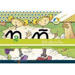 (09).2.Cuad.Letrilandia Cuadricula *Espiral*, Ed. EDELVIVES