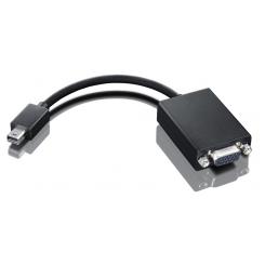 LENOVO 0A36536 adaptador de cable de vídeo VGA (D-Sub) Mini DisplayPort Negro