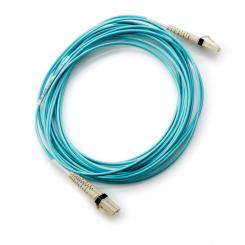 HPE 1 pack de cable de fibra óptica HPE LC a LC multimodo OM3 2 fibras de 2.0 m