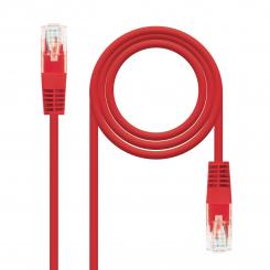 Nanocable 10.20.0401-R cable de red Rojo 1 m Cat6e U/UTP (UTP)