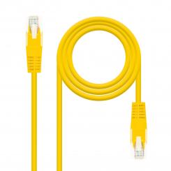 NANOCABLE 10.20.0403-Y cable de red Amarillo 3 m Cat6 U/UTP (UTP)