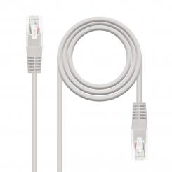 Nanocable 10.20.1301 cable de red Gris 1 m Cat6 U/UTP (UTP)