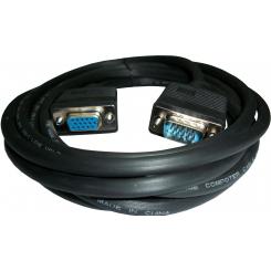 3GO 10m VGA M/FM cable VGA VGA (D-Sub) Negro