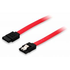 EQUIP 111801 cable de SATA 1 m SATA 7-pin Rojo