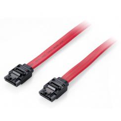 EQUIP 111901 cable de SATA 1 m SATA 7-pin Rojo
