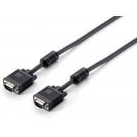 Equip 118810 cable VGA 1 m VGA (D-Sub) Negro