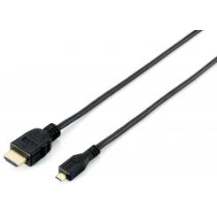 Equip 119309 cable HDMI 1 m HDMI tipo A (Estándar) HDMI tipo D (Micro) Negro