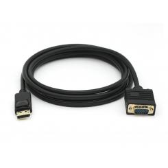 Equip 119338 adaptador de cable de vídeo 2 m VGA (D-Sub) DisplayPort Negro