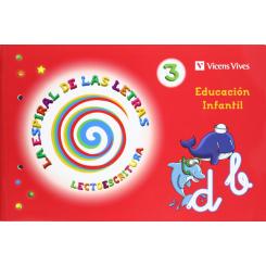 (11).Lectoescritura 3.(Espiral De Letras) Infantil, Ed. VICENS VIVES