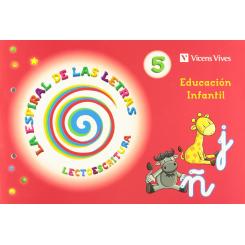 (11).Lectoescritura 5.(Espiral De Letras) Infantil, Ed. VICENS VIVES