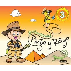(11).Pinto Y Rayo 3.(Grafomotricidad) Infantil, Ed. PARANINFO EVEREST