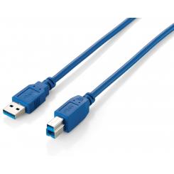 Equip 128291 cable USB 1 m USB 3.2 Gen 1 (3.1 Gen 1) USB A USB B Azul