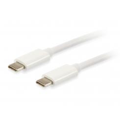 EQUIP 128352 cable USB 2 m USB 3.2 Gen 2 (3.1 Gen 2) USB C Blanco