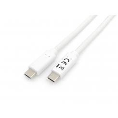 Equip 128361 cable USB 1 m USB 3.2 Gen 1 (3.1 Gen 1) USB C Blanco