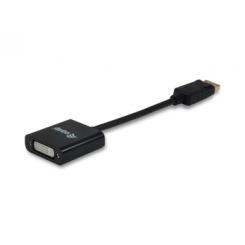 Equip 133431 adaptador de cable de vídeo 0,2 m DisplayPort DVI Negro