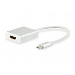 EQUIP 133452 Adaptador gráfico USB 4096 x 2160 Pixeles Blanco