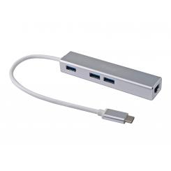 Equip 133481 base para portátil y replicador de puertos USB 3.2 Gen 1 (3.1 Gen 1) Type-C Plata