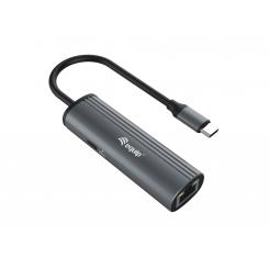 Equip 133486 base para portátil y replicador de puertos USB Tipo C Negro, Gris