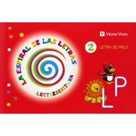 (13).Letra Palo 2.Lectoescritura (Espiral De Letras), Ed. VICENS VIVES