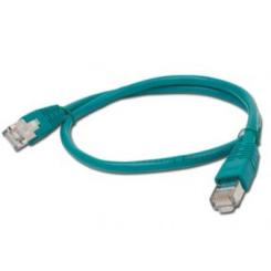 GEMBIRD 1m CAT6 cable de red Verde F/FTP (FFTP)
