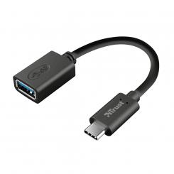 Trust 20967 cable USB 0,09 m USB C USB A Negro
