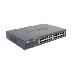 D-Link 24-port 10/100M NWay Desktop - Internal PSU (incl. 19