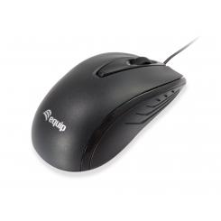 Equip 245107 ratón Ambidextro USB tipo A Óptico 1000 DPI