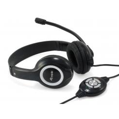245301 auricular y casco Auriculares Alámbrico Diadema Llamadas/Música USB tipo A Negro