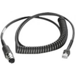 ZEBRA 25-71918-01R 2.75m Macho Hembra Negro cable USB