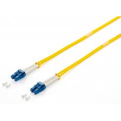 Equip 254432 cable de fibra optica 2 m LC OS2 Amarillo