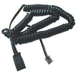 27190-01 cable telefónico Negro