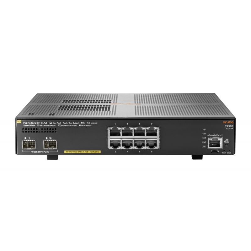 2930f-8g-poe-2sfp-gestionado-l3-gigabit-ethernet-10-100-1000-energia-sobre-ethernet-poe-1u-gris