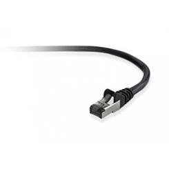 Belkin 2m Cat5e STP cable de red Negro U/FTP (STP)