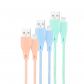 3-cables-lightning-a-usb-20-lightning-m-usb-a-m-mallados-rosa-azul-y-verde-1-m