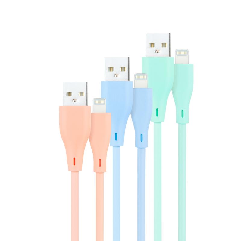 3-cables-lightning-a-usb-20-lightning-m-usb-a-m-rosa-azul-y-verde-1-m