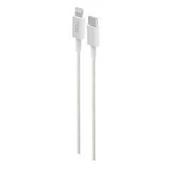 DCU Advance Tecnologic 34101300 cable de conector Lightning 1 m Blanco