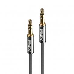 Lindy 35321 cable de audio 1 m 3,5mm Antracita