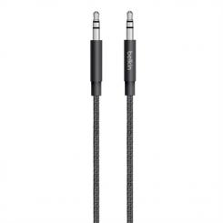 Belkin 3.5mm - 3.5mm, 1.25m cable de audio 1,25 m 3,5mm Negro