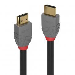 Lindy 36964 cable HDMI 3 m HDMI tipo A (Estándar) Negro, Gris