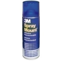 3M Pegamento En Spray 3M 400Ml Mount Removible  (Bote Azul)