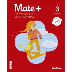 3Pri Mate + Participa Ed22, Ed. SANTILLANA
