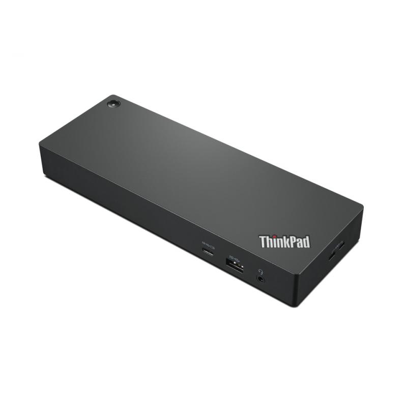40b00300eu-base-para-portatil-y-replicador-de-puertos-alambrico-thunderbolt-4-negro-rojo
