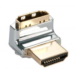Lindy 41506 cambiador de género para cable HDMI Plata