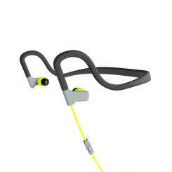 Energy Sistem 429363 auricular y casco Auriculares gancho de oreja, Dentro de oído Conector de 3,5 mm Amarillo