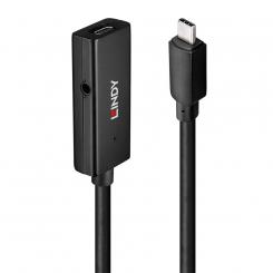 Lindy 43356 hub de interfaz USB 3.2 Gen 1 (3.1 Gen 1) Type-C 5000 Mbit/s Negro