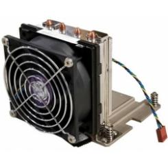4F17A12350 sistema de refrigeración para ordenador Carcasa del ordenador Enfriador Negro, Plata