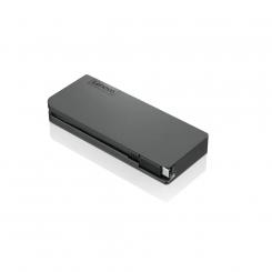 4X90S92381 base para portátil y replicador de puertos Alámbrico USB 3.2 Gen 1 (3.1 Gen 1) Type-C Gris