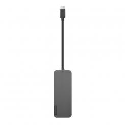 Lenovo 4X90X21427 base para portátil y replicador de puertos USB 3.2 Gen 2 (3.1 Gen 2) Type-C Gris